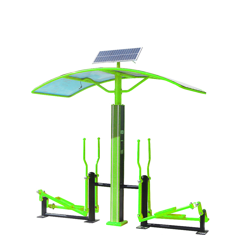 智能双位平步机 - 熊猫体育官网校园健身路径设备。